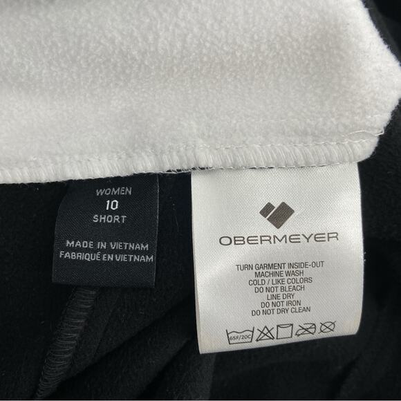 Obermeyer JINKS ITB SOFTSHELL PANT‎ Black Womens 10 Short - Picture 6 of 9